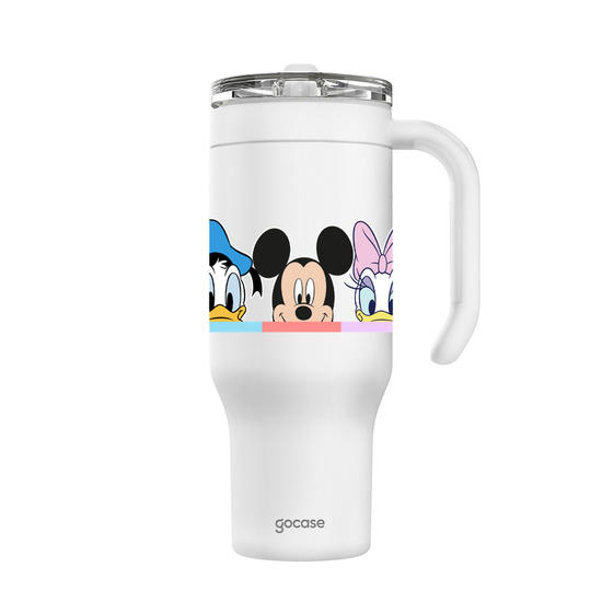 Copo Térmico Life + Ebook -  Mickey & Amigos - Paleta 360º