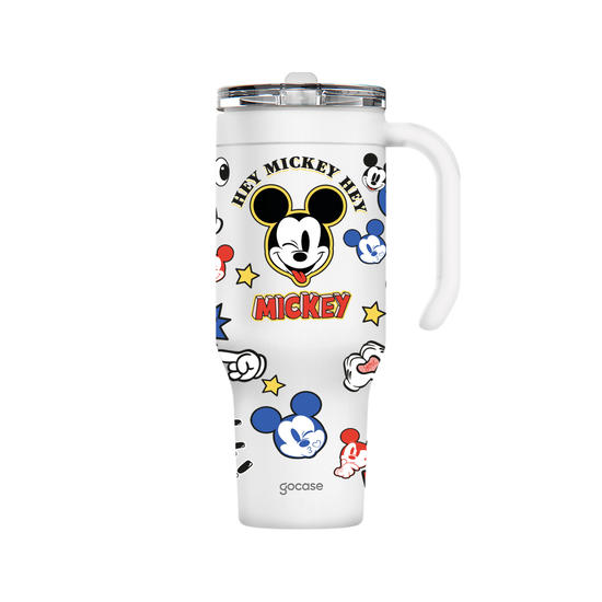 Copo Térmico Life + Ebook -  Hey Mickey