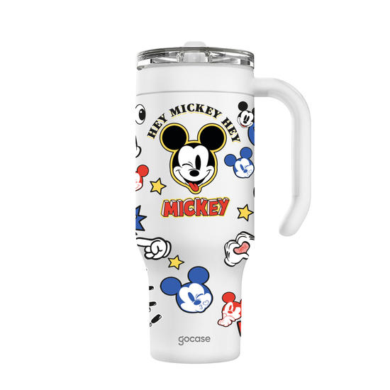 Copo Térmico Life + Ebook -  Hey Mickey