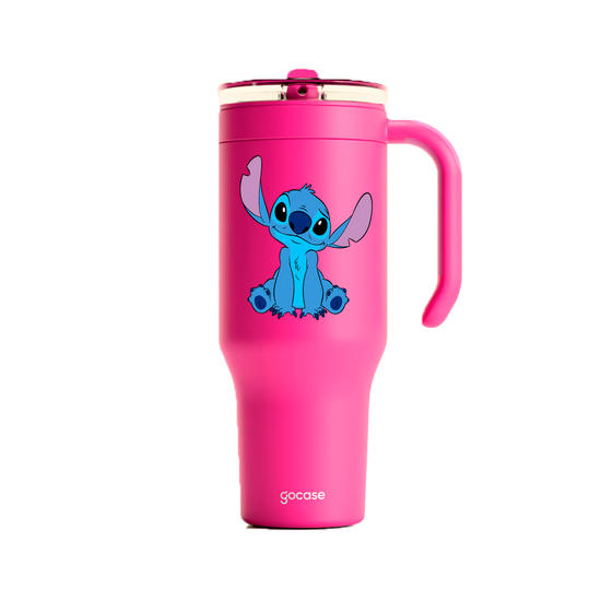 Copo Térmico Life + Ebook -  Lilo & Stitch - Cute