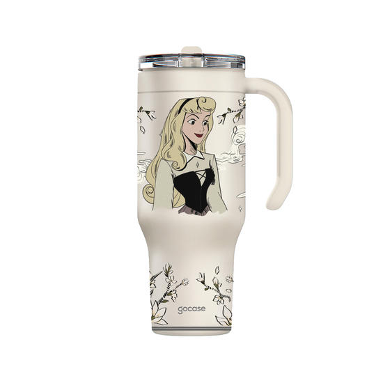 Copo Térmico Life - Princesas - Aurora Sketchbook
