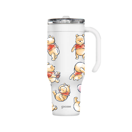 Copo Térmico Life + Ebook -  Ursinho Pooh - Pooh's Charm