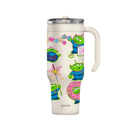 Copo Térmico Life - Toy Story - Aliens Stickers