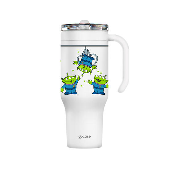 Copo Térmico Life + Ebook - Toy Story - A Garra!