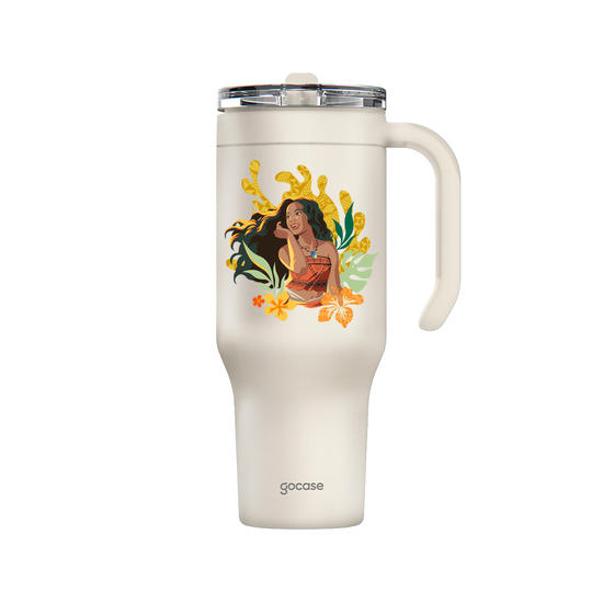 Copo Térmico Life - Moana Live Action - Brilho do Sol