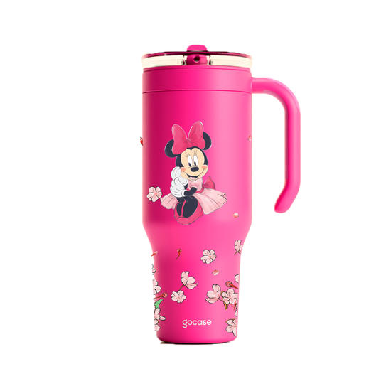 Copo Térmico Life + Ebook -  Mickey & Amigos - Classical Rose