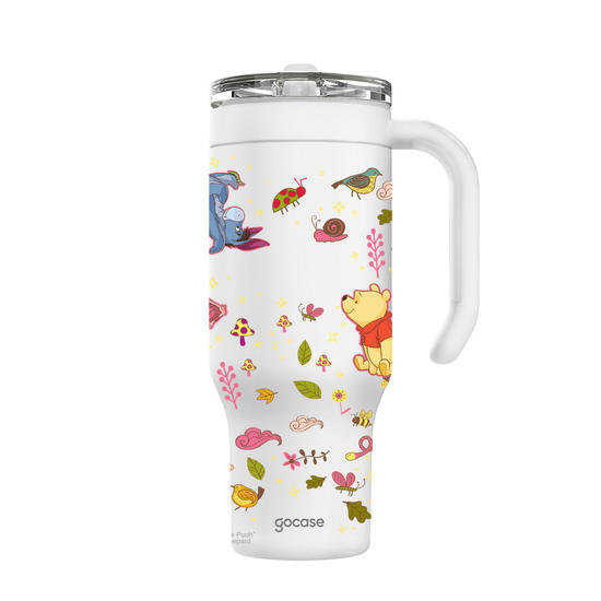 Copo Térmico Life + Ebook -  Turma do Pooh - Stickers