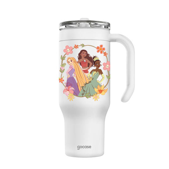 Copo Térmico Life + Ebook - Jardim das Princesas