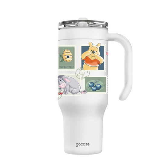 Copo Térmico Life + Ebook - Turma do Pooh - Correio do Pooh