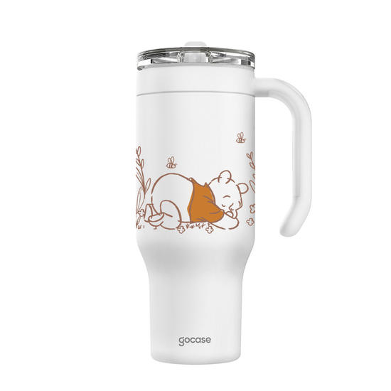 Copo Térmico Life + Ebook - Ursinho Pooh - Sweet Dreams