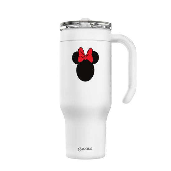 Copo Térmico Life + Ebook -  Mickey & Amigos - Fancy Minnie