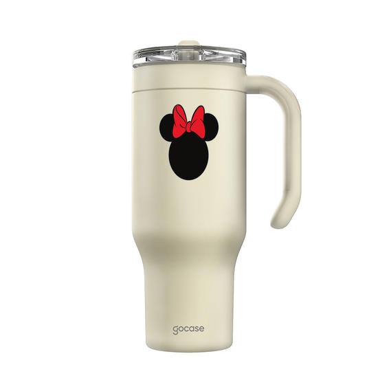 Copo Térmico Life + Ebook -  Mickey & Amigos - Fancy Minnie
