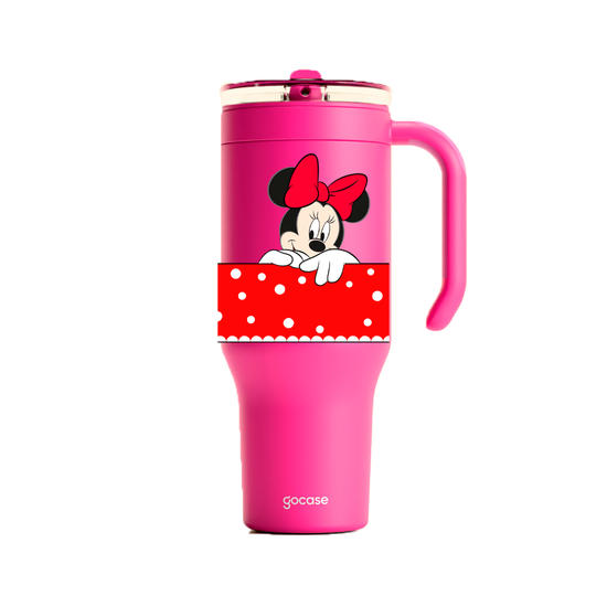 Copo Térmico Life + Ebook -  Mickey & Amigos - Minnie Bolsinho