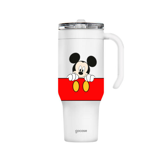 Copo Térmico Life + Ebook -  Mickey & Amigos - Mickey Bolsinho