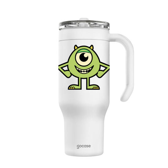 Copo Térmico Life + Ebook -  Monstros S.A. - Mike Rostinho