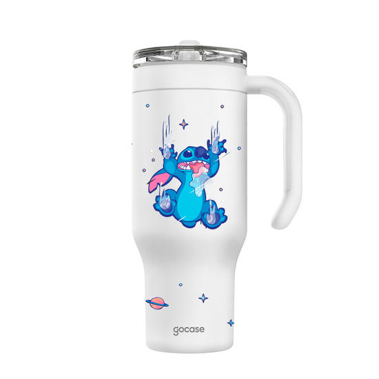 Copo Térmico Life + Ebook -  Lilo & Stitch - Planetinhas