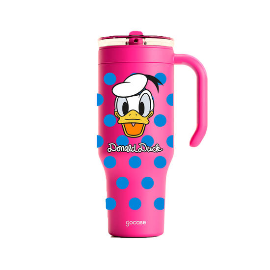 Copo Térmico Life + Ebook -  Mickey & Amigos - Donald Poá Blue