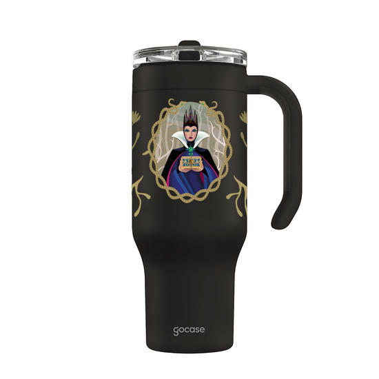 Copo Térmico Life + Ebook -  Branca de Neve - Rainha Má Ramos