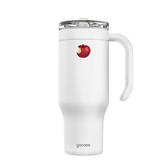 Copo Térmico Life + Ebook -  Branca de Neve - Maçã Envenenada