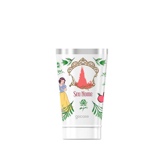 Copo Térmico + Ebook - Branca de Neve Jardim Encantado