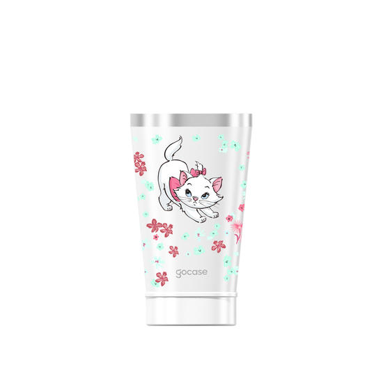 Copo Térmico + Ebook - Marie - Flower Frame