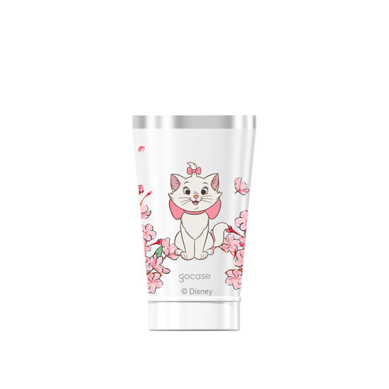Copo Térmico + Ebook - Marie Classical Rose 360º