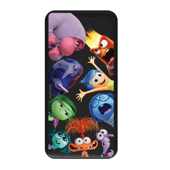 Carregador Portátil Fast Charge -  Divertidamente - Emotivo