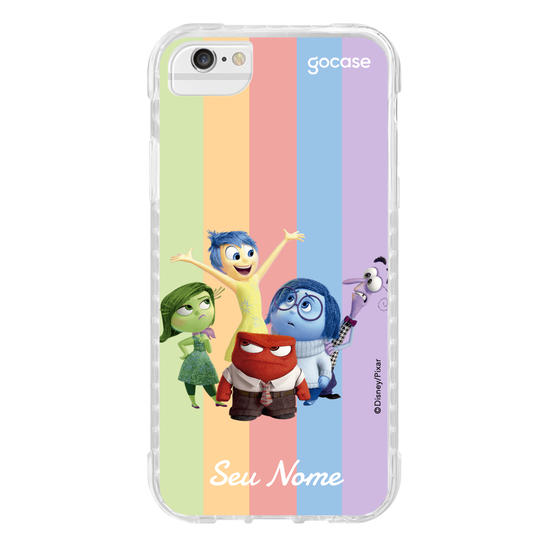 Capinha para celular Divertidamente - Rainbow