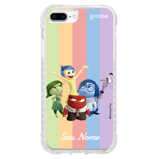 Capinha para celular Divertidamente - Rainbow