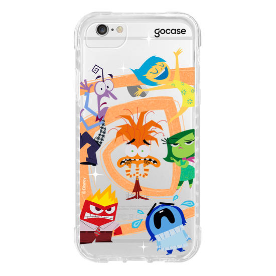 Capinha para celular Divertidamente - Espiral de Sentimentos