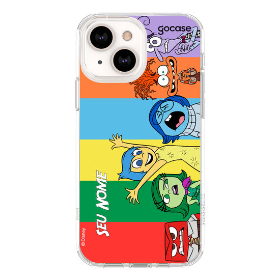 Capinha para celular Divertidamente - Paleta de Cores