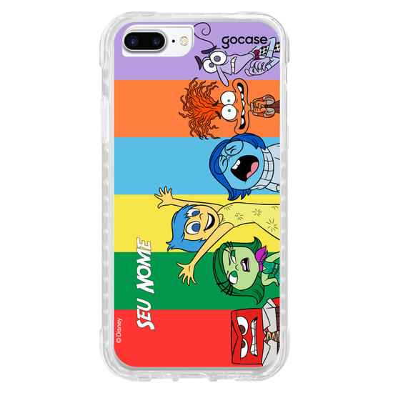 Capinha para celular Divertidamente - Paleta de Cores