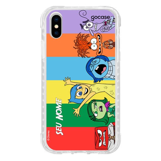 Capinha para celular Divertidamente - Paleta de Cores