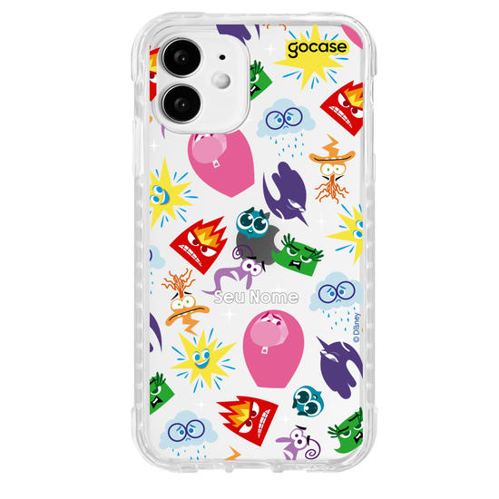 Capinha para celular Divertidamente - Todas as Emoções