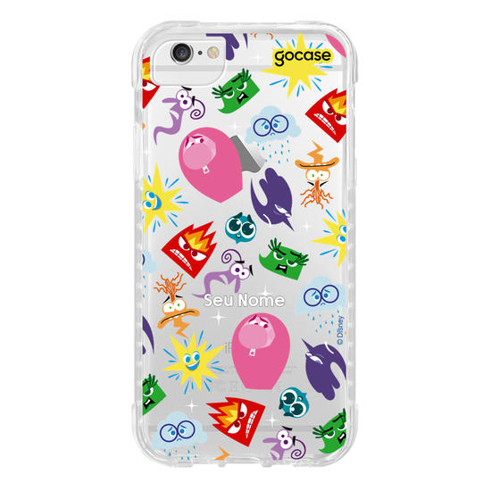 Capinha para celular Divertidamente - Todas as Emoções