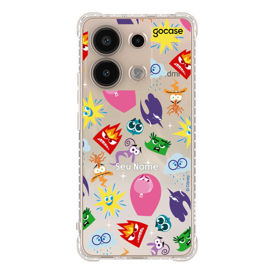 Capinha para celular Divertidamente - Todas as Emoções