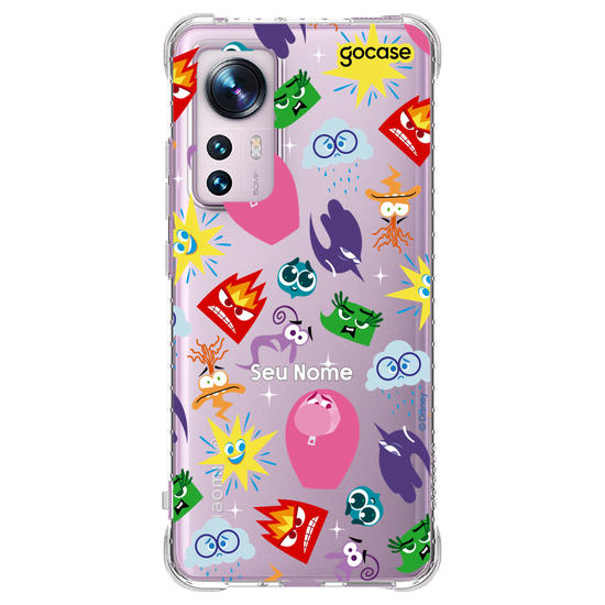 Capinha para celular Divertidamente - Todas as Emoções