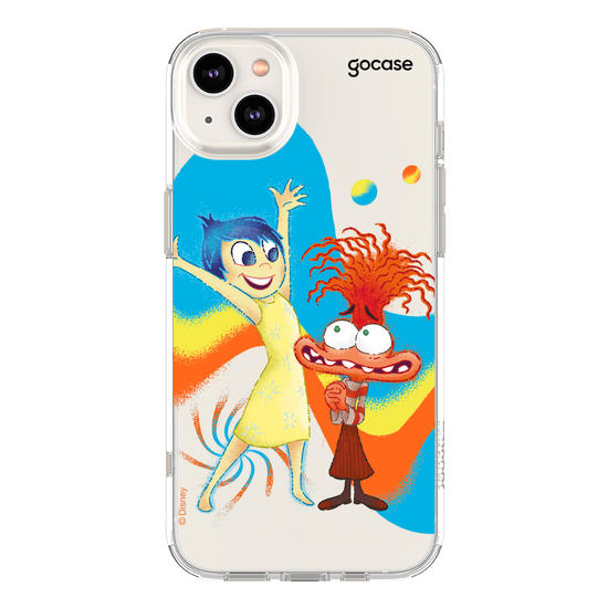 Capinha para celular Divertidamente - Alegria e Ansiedade