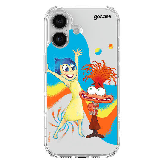 Capinha para celular Divertidamente - Alegria e Ansiedade