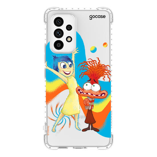 Capinha para celular Divertidamente - Alegria e Ansiedade