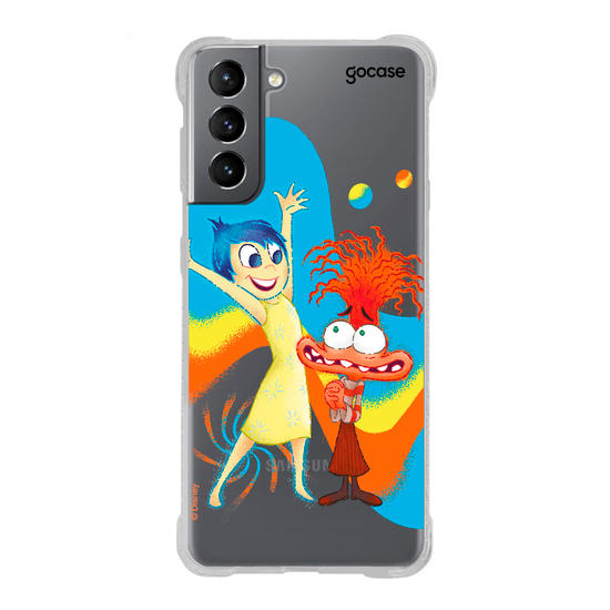 Capinha para celular Divertidamente - Alegria e Ansiedade