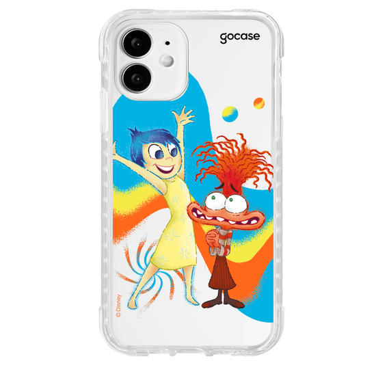 Capinha para celular Divertidamente - Alegria e Ansiedade