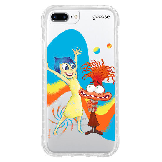 Capinha para celular Divertidamente - Alegria e Ansiedade