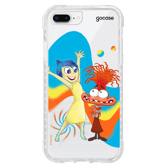 Capinha para celular Divertidamente - Alegria e Ansiedade