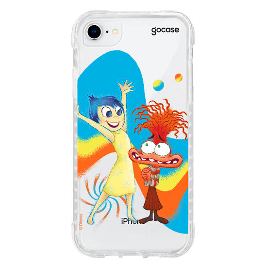Capinha para celular Divertidamente - Alegria e Ansiedade