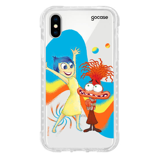 Capinha para celular Divertidamente - Alegria e Ansiedade