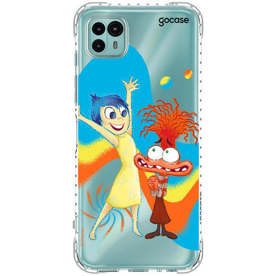 Capinha para celular Divertidamente - Alegria e Ansiedade