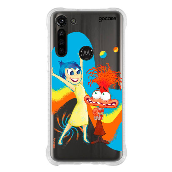 Capinha para celular Divertidamente - Alegria e Ansiedade