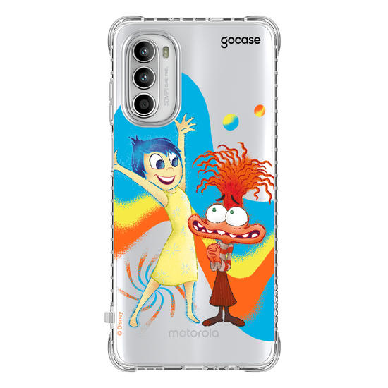 Capinha para celular Divertidamente - Alegria e Ansiedade