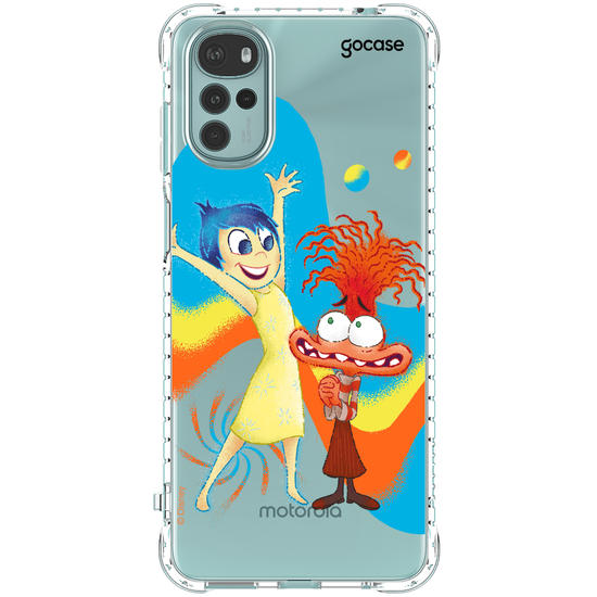 Capinha para celular Divertidamente - Alegria e Ansiedade